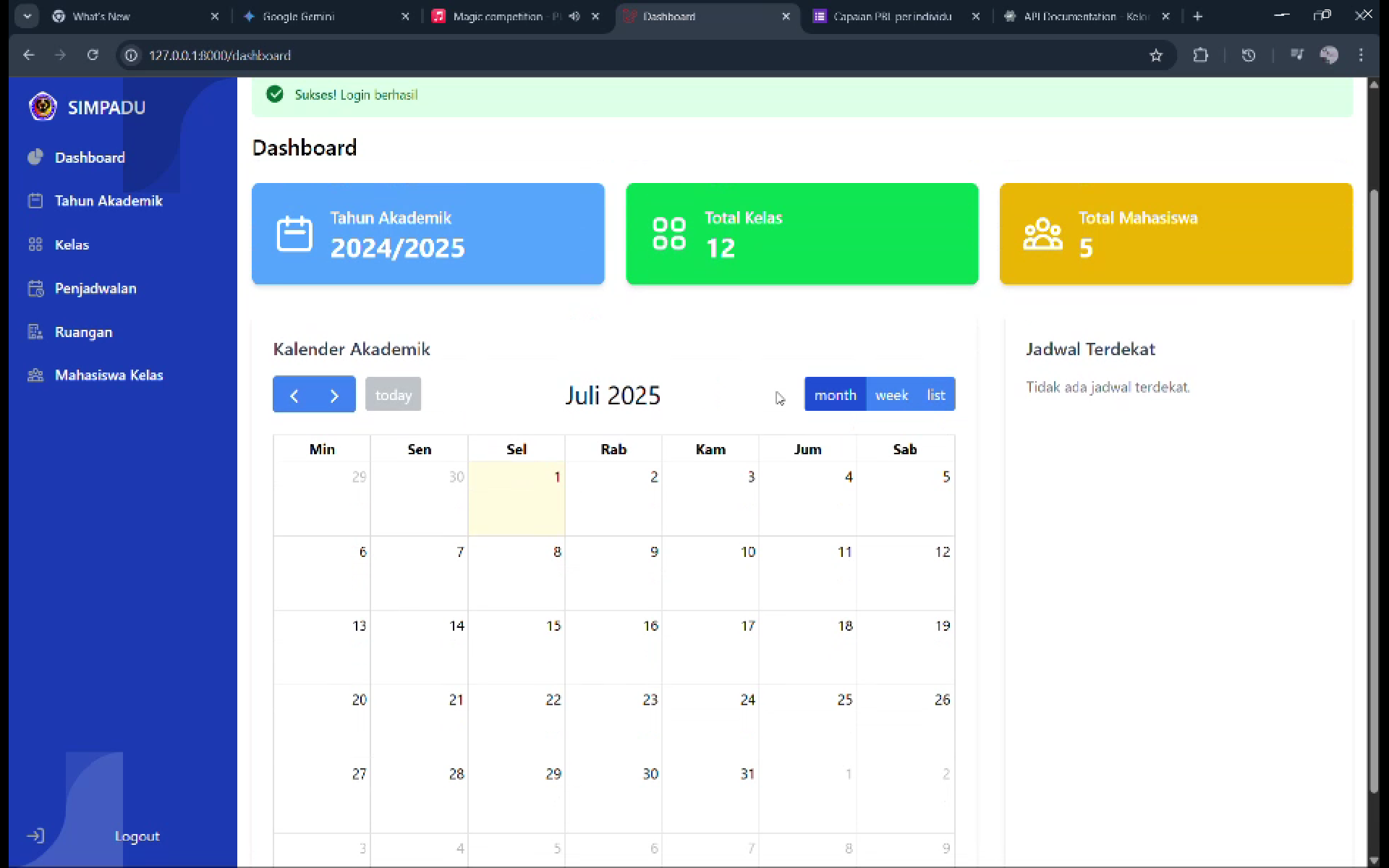 Proyek SIMPADU Poliban